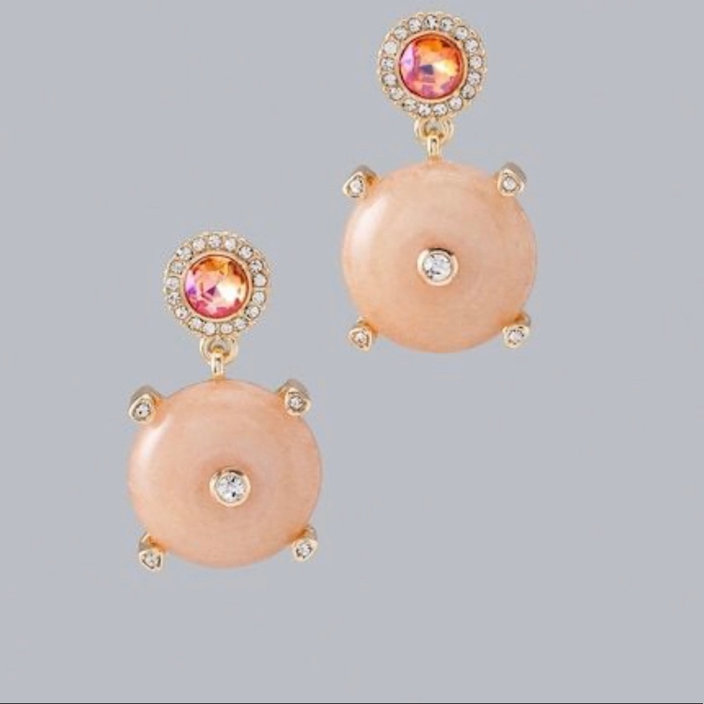 NWT WHBM Jade Short earrings